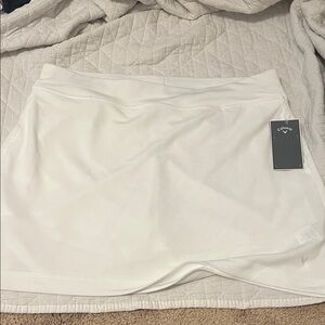Callaway Women's Mini Skirt in White